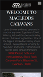 Mobile Screenshot of macleodscaravans.co.uk